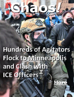 Left-wing agitators converged on a federal building in Minneapolis one day after a fatal shooting during an Immigration and Customs Enforcement operation. The chaotic gathering followed a Wednesday incident in which a woman was shot to death after ICE said she attempted to run over an agent with her vehicle. Video footage backed up the Department of Homeland Security's account of the shooting. That evidence did not deter demonstrators, who gathered to demand that ICE leave the city.